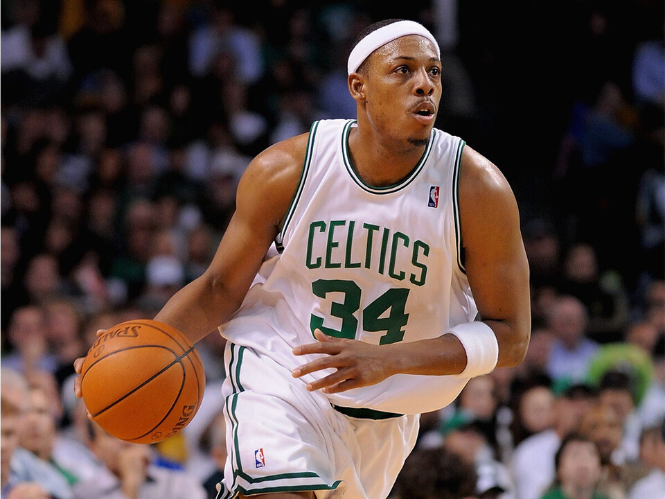 希少　NBA　セルティックス　リーボック　ポール・ピアース　ゲームシャツ　緑　L 希少 NBA セルティックス リーボック ポール・ピアース ゲームシャツ